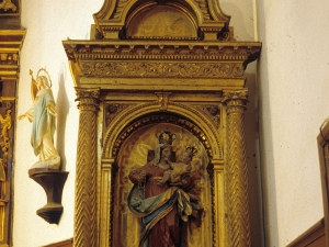 Iglesia parroquial de Nuestra Señora de la Asunción de Goiatz. Retablo de la Virgen del Rosario