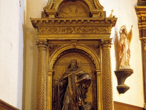 Iglesia parroquial de Nuestra Señora de la Asunción de Goiatz. Retablo de San Antón