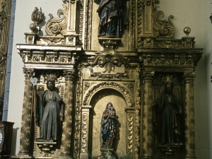 Iglesia parroquial de San Martín de Tours de Amasa. Retablo de la Virgen del Rosario