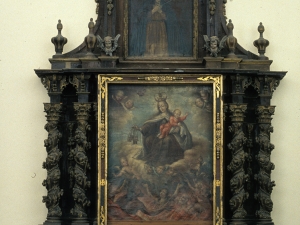 Iglesia parroquial de San Martín de Tours de Amasa. Retablo de la Virgen del Carmen