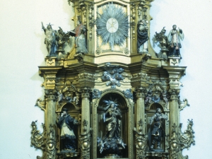 Iglesia parroquial de San Andrés. Retablo de la Virgen del Carmen