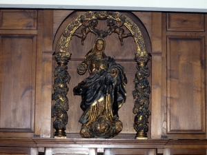 Iglesia parroquial de San Andrés. Escultura. Virgen del Rosario