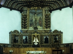 Santuario de Nuestra Señora de Arrate. Retablo de Andra Mari de Arrate