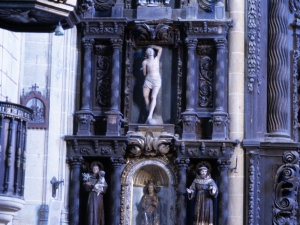 Iglesia parroquial de Nuestra Señora de la Asunción. Retablo de San Sebastián