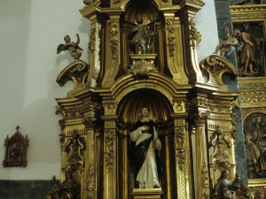 Iglesia parroquial de San Martín de Tours. Retablo de Fray Domingo de Erquicia