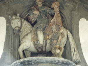 Iglesia parroquial de San Martín de Tours. Escultura. San Martín de Tours