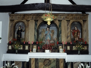 Ermita del Ángel de la guarda. Retablo de San Miguel Arcángel