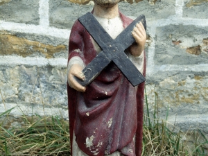 Ermita de San Andrés de Eraina. Escultura. San Andrés