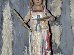 Ermita de Santa Lucía. Escultura. Santa Lucía