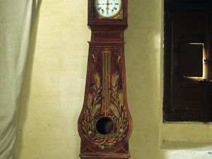 Iglesia parroquial de Nuestra Señora de la Asunción de Gellao. Reloj de pie