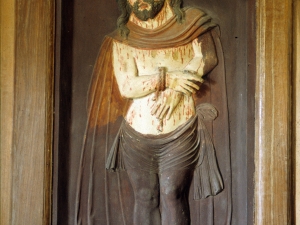 Iglesia parroquial de San Miguel Arcángel. Ecce-homo. Relieve