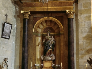 Iglesia parroquial de Nuestra Señora de la Asunción. Retablo de la Virgen del Rosario