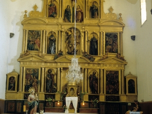 Iglesia parroquial de San Miguel. Retablo de San Miguel Arcángel