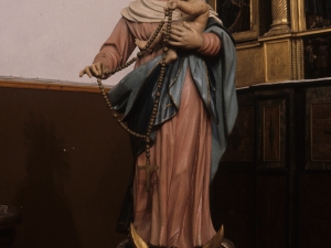 Iglesia parroquial de San Miguel. Escultura. Virgen del Rosario