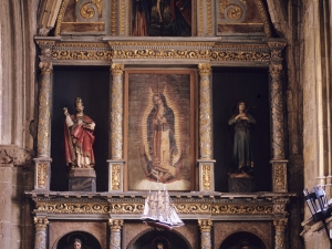 Iglesia parroquial de San Salvador. Retablo de la Virgen de Guadalupe