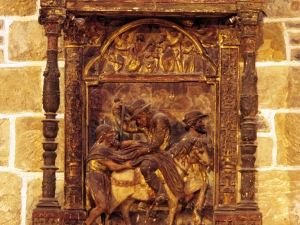 Iglesia de San Martín de Askizu. Retablo de San Martín de Tours