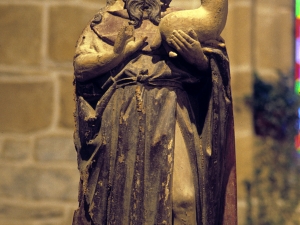 Iglesia de San Martín de Askizu. Escultura. San Juan Bautista