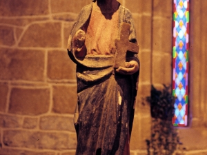 Iglesia de San Martín de Askizu. Escultura. San Simón