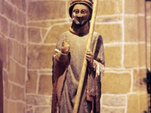 Iglesia de San Martín de Askizu. Escultura. San Blas