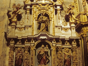Iglesia parroquial de Nuestra Señora de la Asunción. Retablo de la Virgen del Rosario