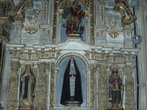 Iglesia parroquial de Nuestra Señora de la Asunción. Retablo de la Dolorosa