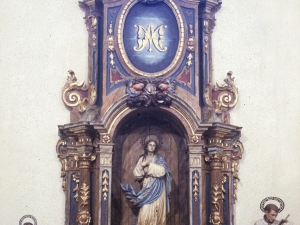 Iglesia parroquial de San Bartolomé. Retablo de la Inmaculada Concepción