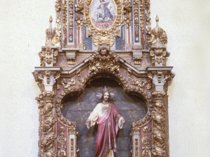 Iglesia parroquial de San Bartolomé. Retablo del Sagrado Corazón de Jesús