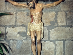 Iglesia parroquial de San Bartolomé. Escultura. Cristo Crucificado