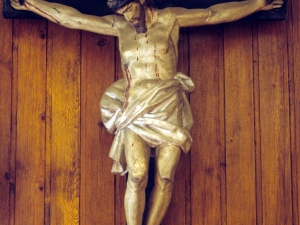 Ermita de Nuestra Señora de Izaskun. Escultura. Cristo Crucificado