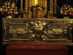 Iglesia parroquial de Nuestra Señora del Juncal. Frontal de altar