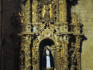 Iglesia parroquial de Nuestra Señora del Juncal. Retablo de la Soledad