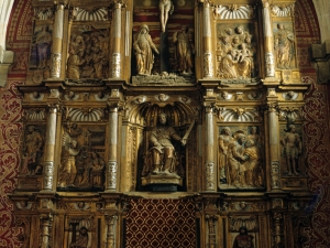 Iglesia parroquial de San Bartolomé. Retablo de San Bartolomé