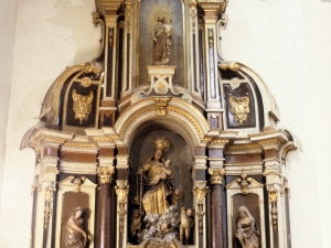 Iglesia parroquial de Nuestra Señora de la Asunción. Retablo de la Virgen del Rosario