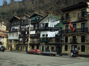 Viviendas de pescadores en Pasai Donibane.