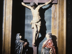 Iglesia parroquial de Santa María. Retablo del Calvario