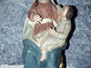 Iglesia parroquial de Santa María. Escultura. Virgen con niño