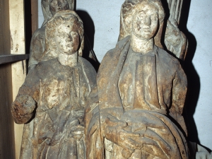 Iglesia parroquial de Santa María. Escultura. Virtudes