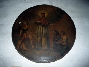 Iglesia parroquial de Santa María. Pintura. San Ramón nonato