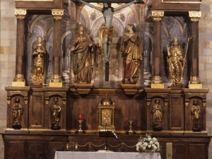 Iglesia parroquial de San Martín de Tours. Retablo del Calvario