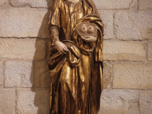 Iglesia parroquial de San Martín de Tours. Escultura. Santa Águeda