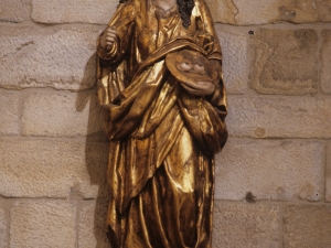 Iglesia parroquial de San Martín de Tours. Escultura. Santa Lucía