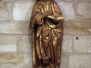 Iglesia parroquial de San Martín de Tours. Escultura. San Bartolomé