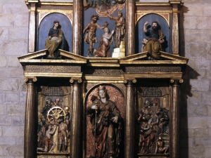 Iglesia parroquial de San Martín de Tours. Retablo de Santa Catalina de Alejandría