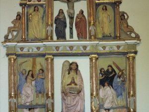 Ermita de Santa Bárbara. Retablo de Santa Bárbara