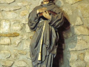 Ermita de Santa Bárbara. Escultura. San Antonio