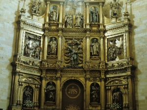 Iglesia parroquial de San Salvador. Retablo de San Salvador