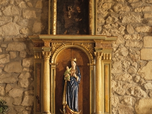 Ermita de San Esteban de Urdaiaga. Retablo de Andra Mari