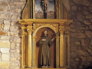 Ermita de San Esteban de Urdaiaga. Retablo de San Francisco