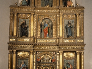 Iglesia parroquial de Santa Fe. Retablo de Santa fe