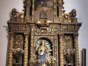 Iglesia parroquial de Santa Fe. Retablo de la Inmaculada Concepción